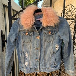 Jean jacket with street cred yet super posh